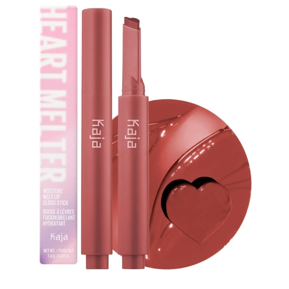 Kaja Heart Melter Lip Gloss Stick‎ In Hunny Bun